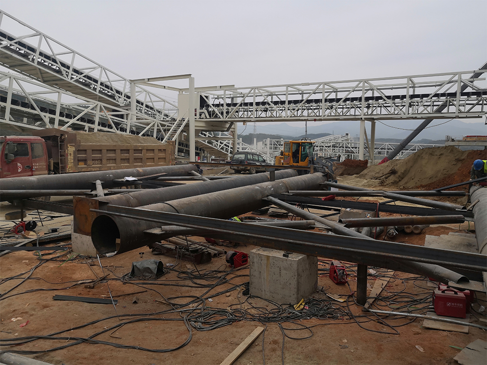 神农架螺旋钢板仓湛江5000吨项目进展